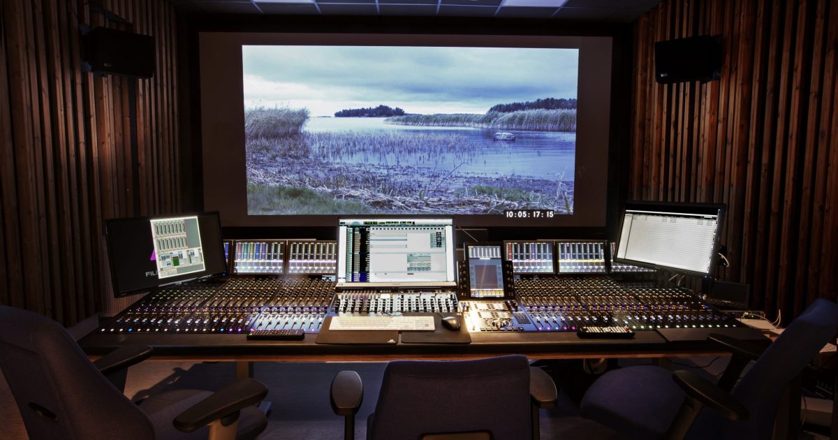 Audio Master Mixing Stage Aalto Studios at Aalto University