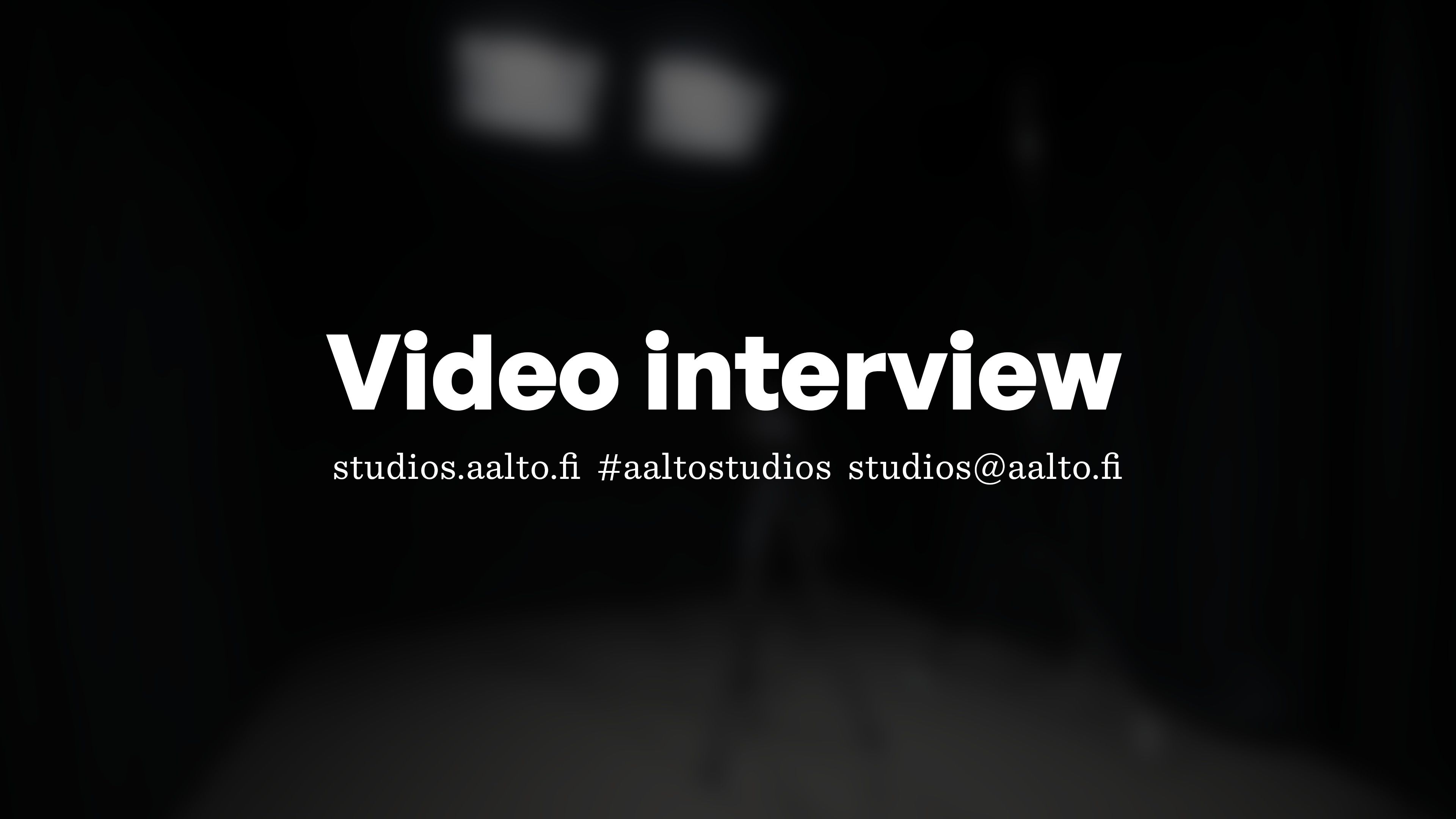 Video interview