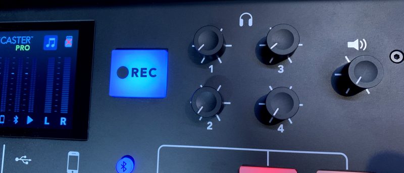 Image of output controls