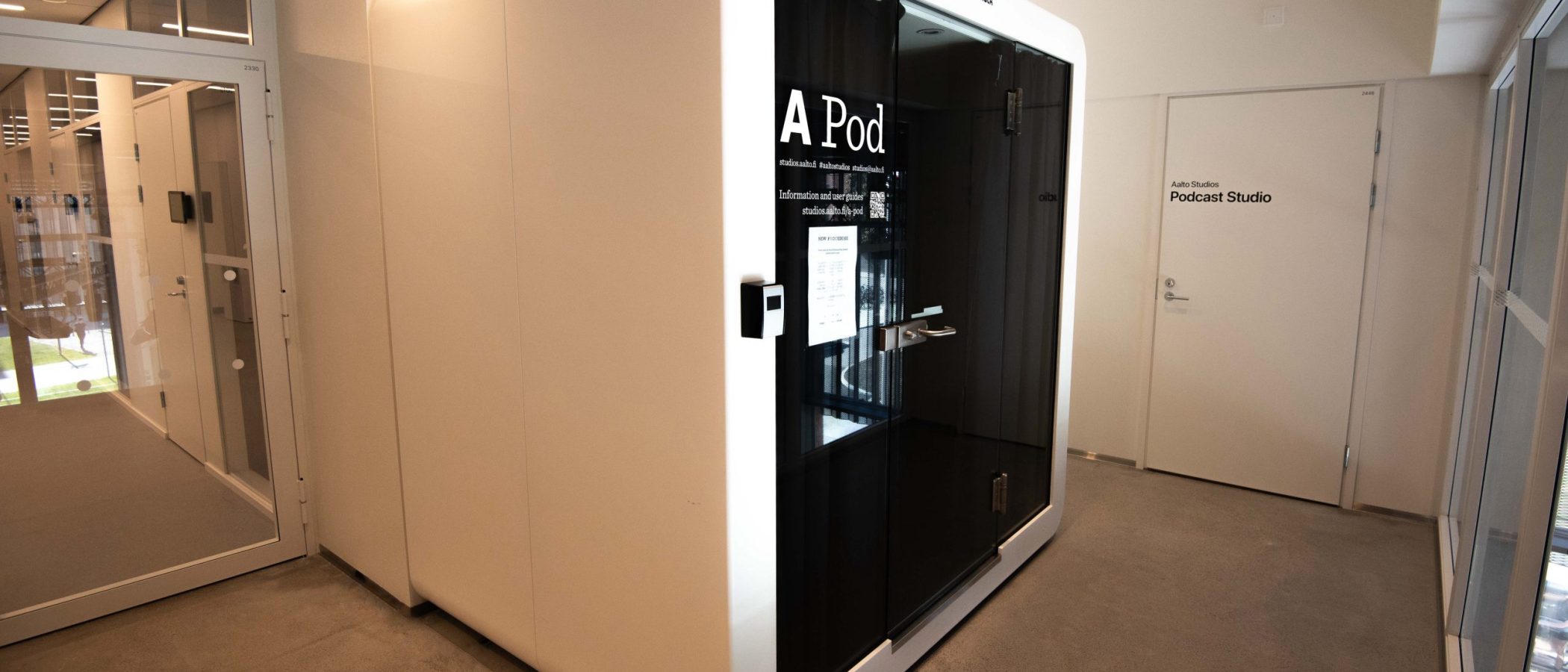 The A Pod next on the second floor