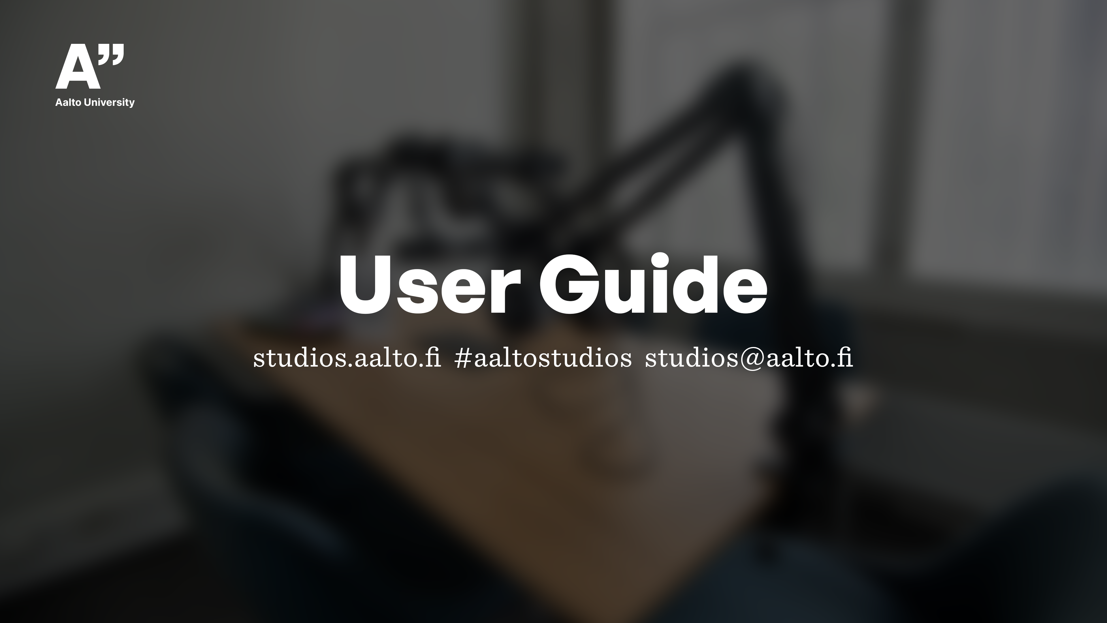 Podcast Studio User Guide