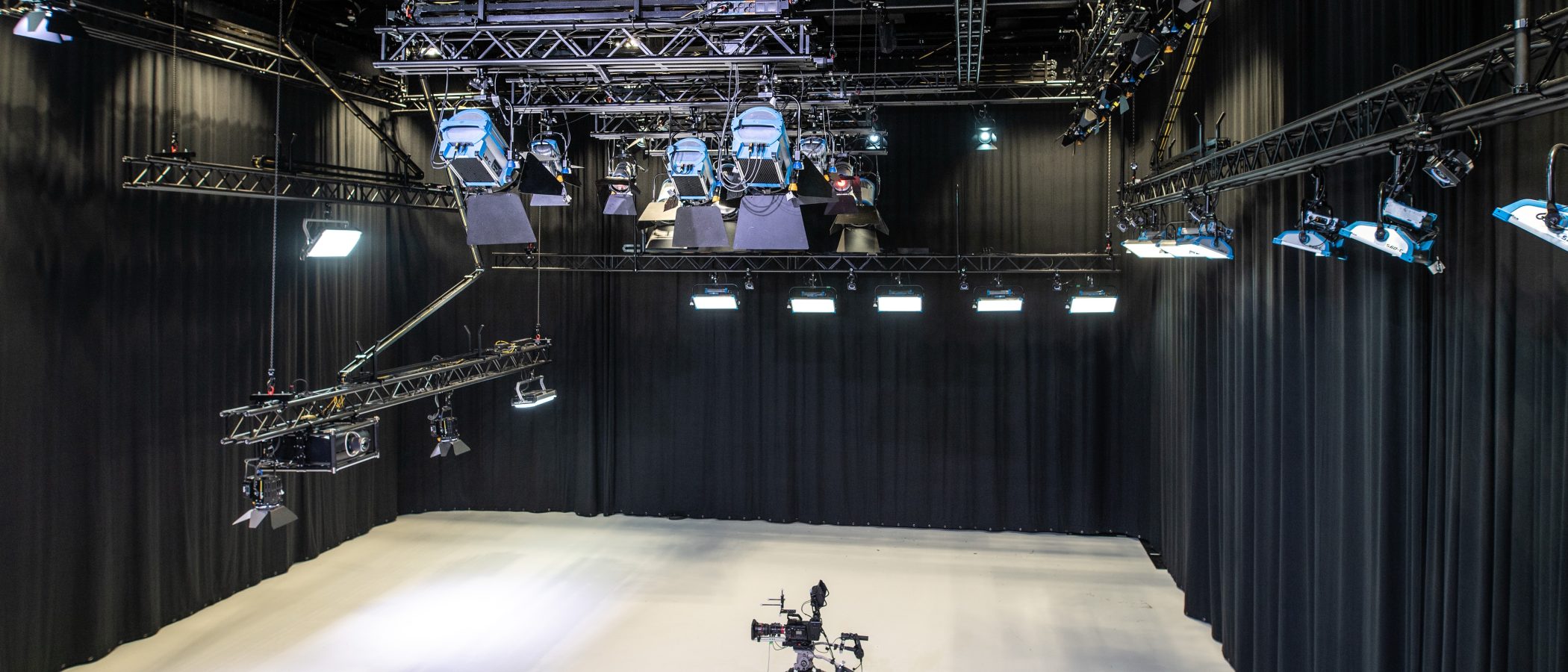 View of the digital studio tech